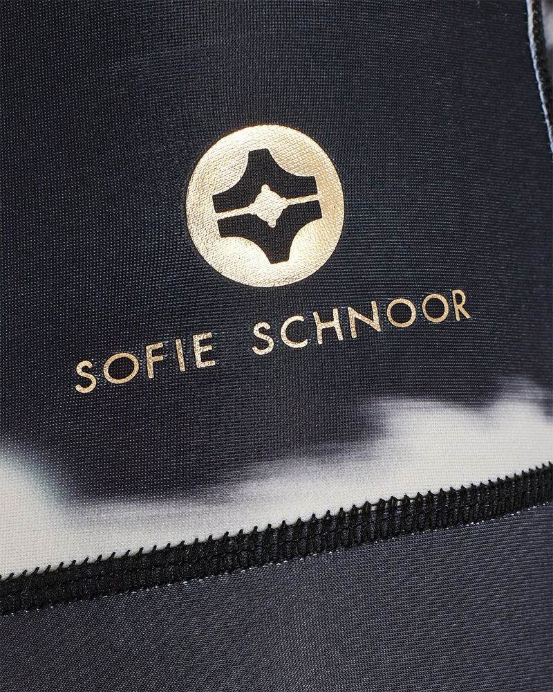 Sofie Schnoor High Waist Printed Leggings - Black/ White