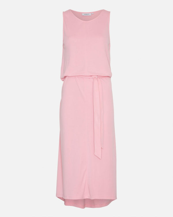 Moss Copenhagen Deanie Lynette Sleeveless Dress in Pink Nectar